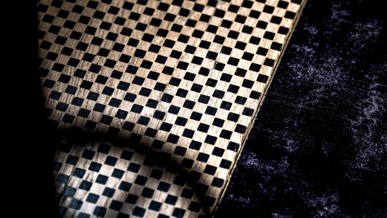 Monsieur George Hotel & Spa - Champs-Elysees Paris Exteriör bild A close-up of a piece of perforated leather